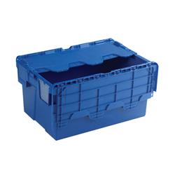 Image of Attached Lid Container 54L Blue 375815