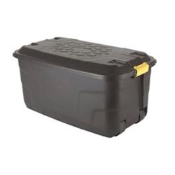 Image of Strata Storage Trunk with Lid and Wheels 145 Litres HW440