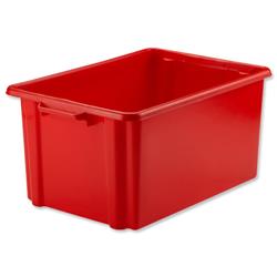 Image of Strata Jumbo Storemaster Crate 560x385x280mm Red