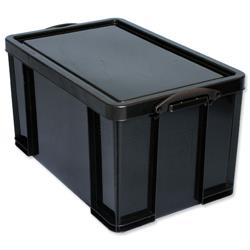 Image of Large plastic storage boxes 84 litres
