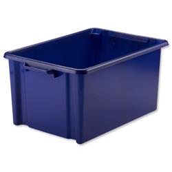 Image of Strata Jumbo Storemaster Crate 560x385x280mm Blue