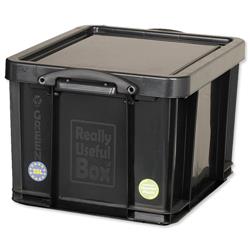 Image of Really Useful Storage Box Plastic Recycled Robust Stackable 35 Litre W