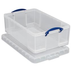 Image of Really Useful Storage Box Plastic Lightweight Robust Stackable 50C